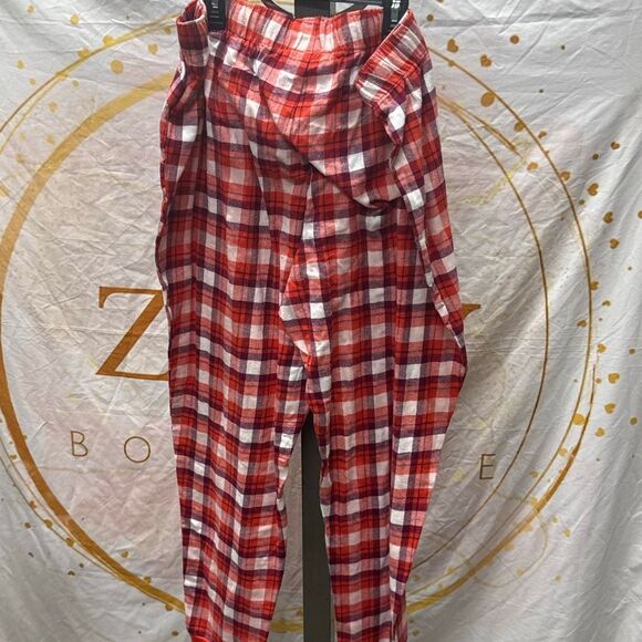 Jenni Women's Cotton Flannel Plaid Pajama Pants, Created for Macy's Size XL - Picture 3 of 4
